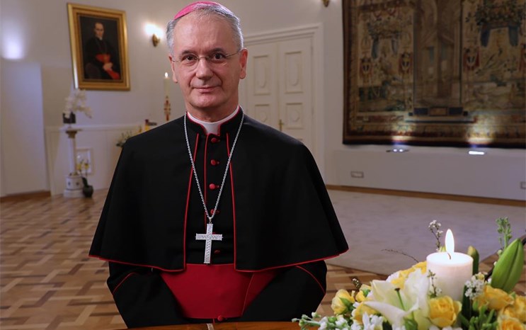 Uskrsna čestitka nadbiskupa Kutleše posredstvom elektroničkih medija